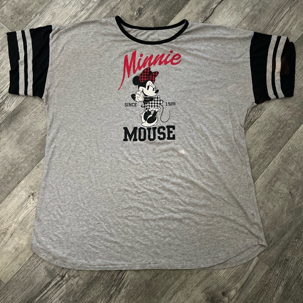 🔥3 / $25🔥Disney’s Sleepwear Minnie Mouse Women’s Short Sleeve Shirt/Night Gown